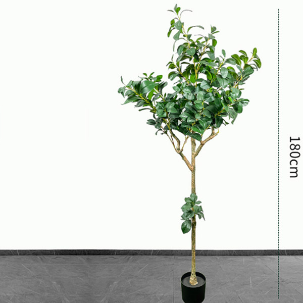 Factory 1.8m Artificial watercress tree with 11 Leaves
